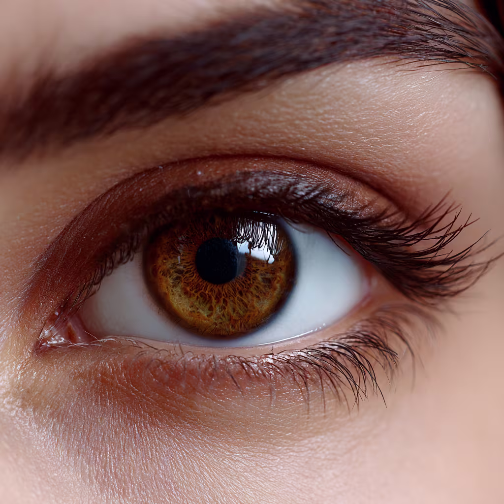 deep-hazel eye color
