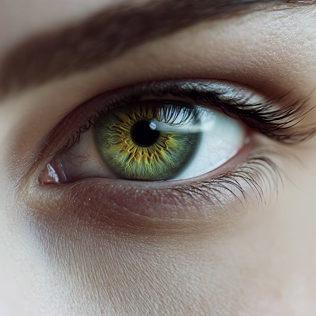 light-green eye color