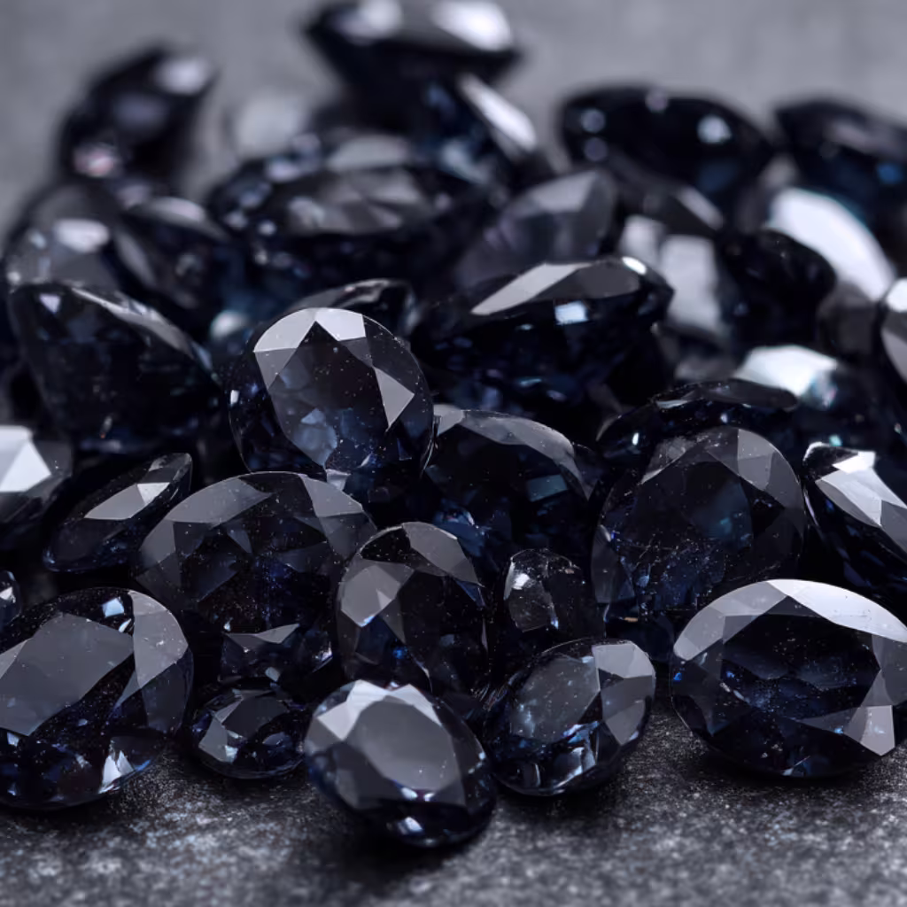 black-spinel gemstone