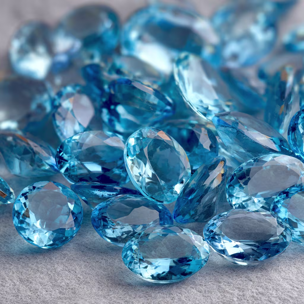 blue-topaz gemstone