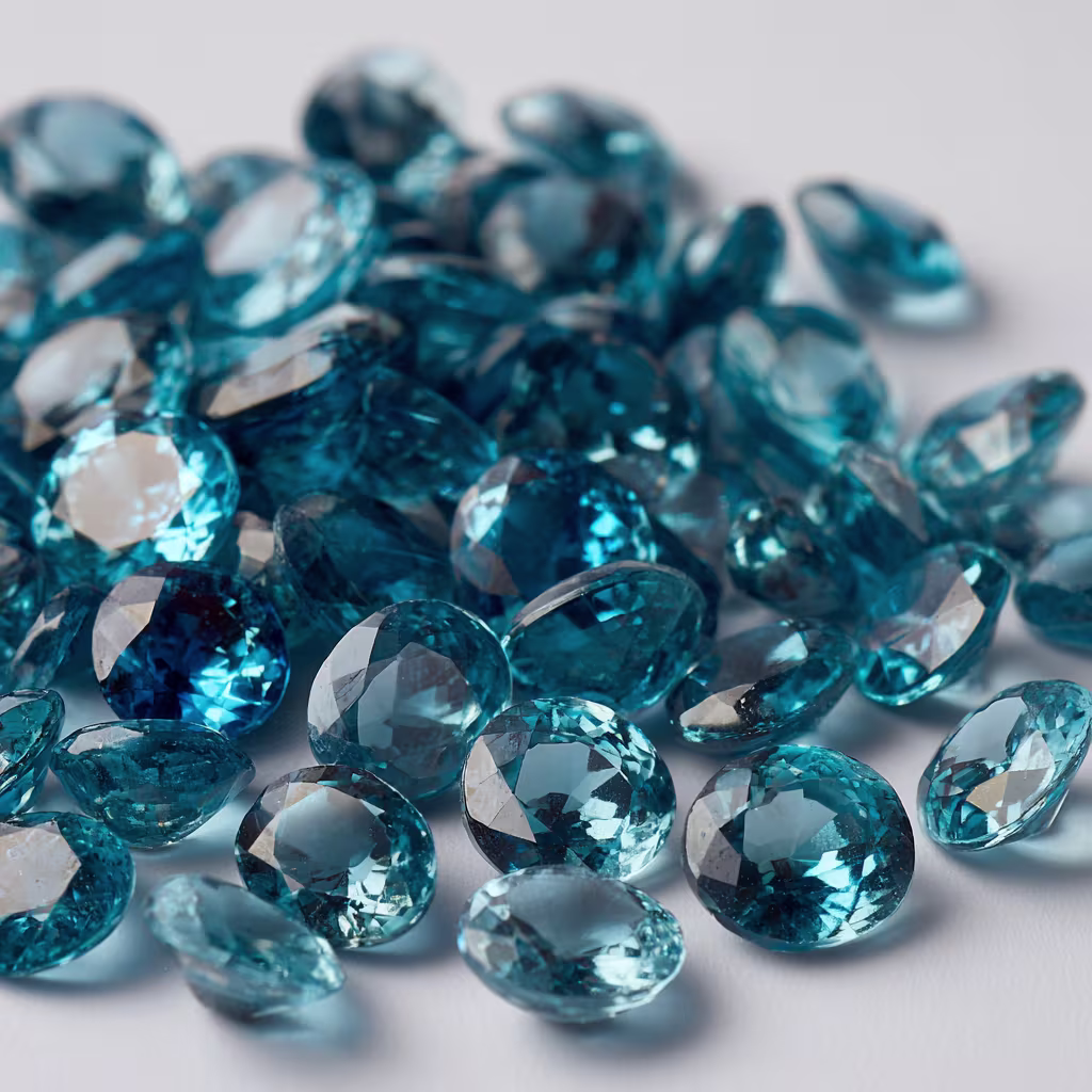 blue-zircon gemstone