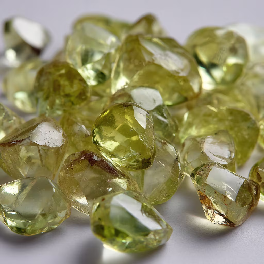 lemon-quartz gemstone