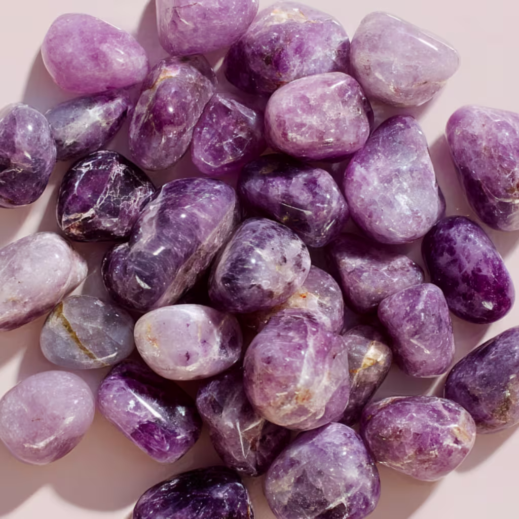 lepidolite gemstone