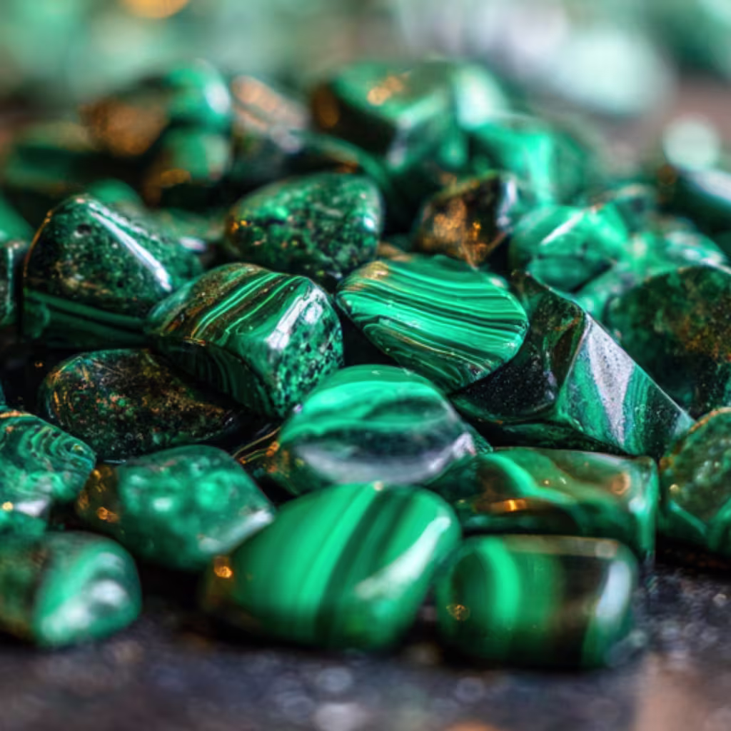 malachite gemstone