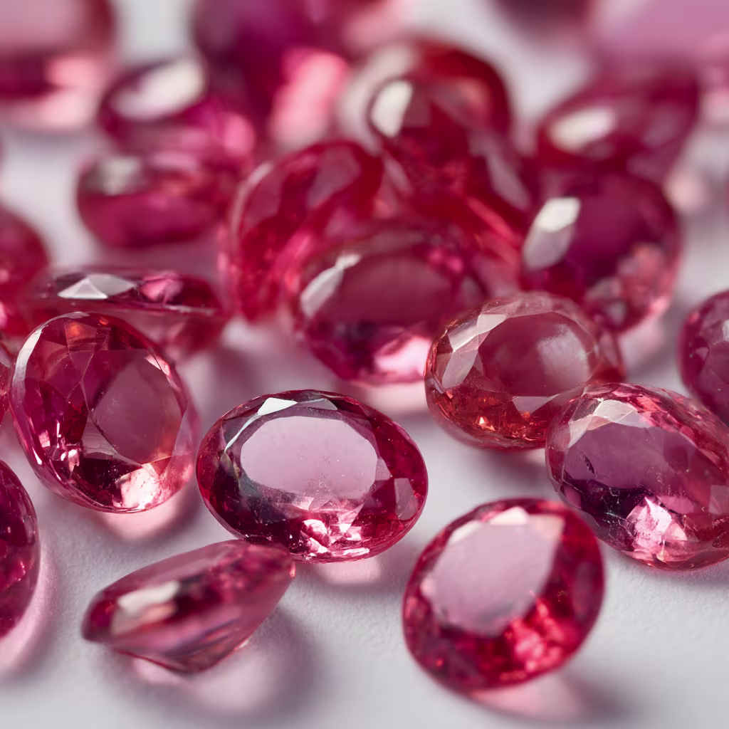 rosy-spinel gemstone