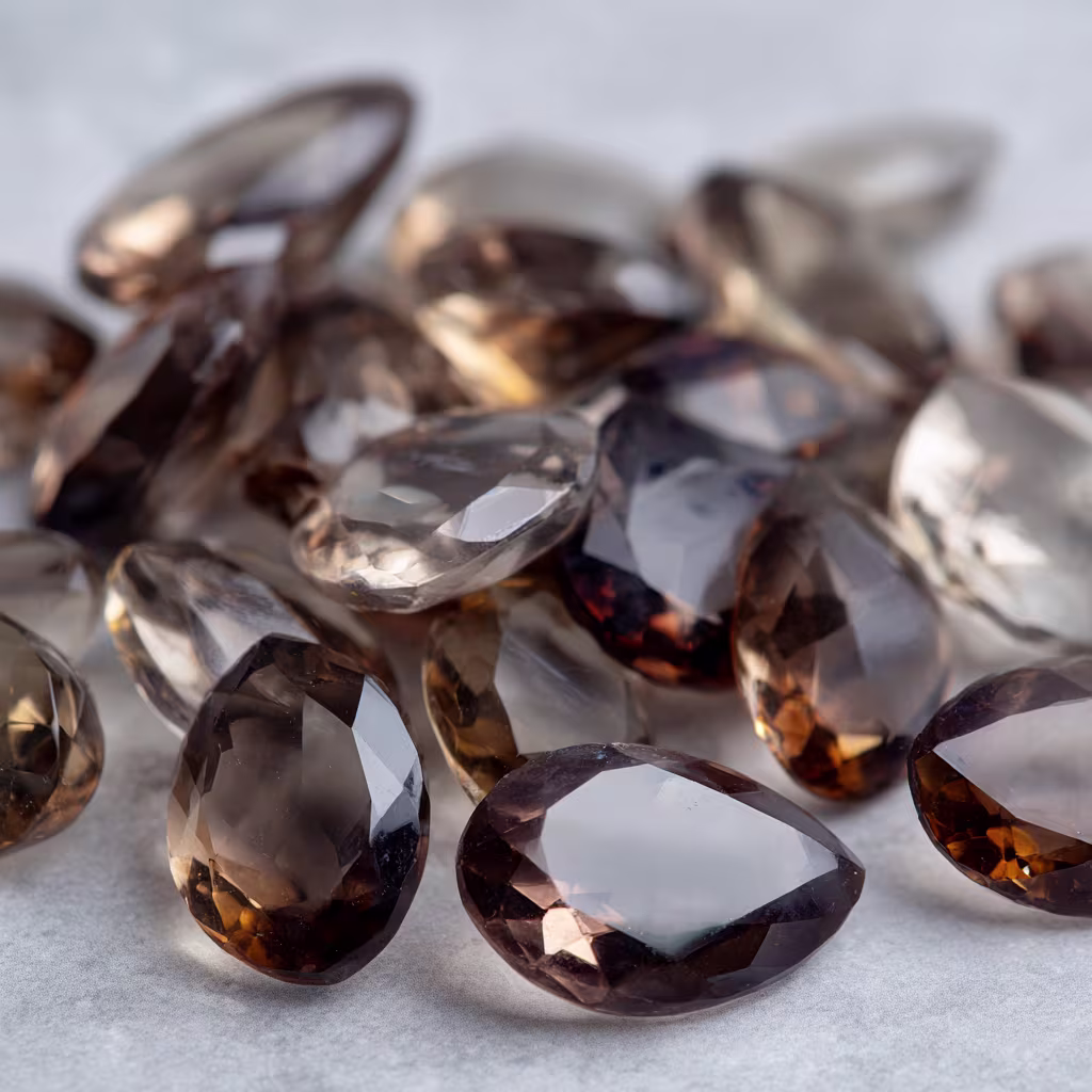 smoky-quartz gemstone