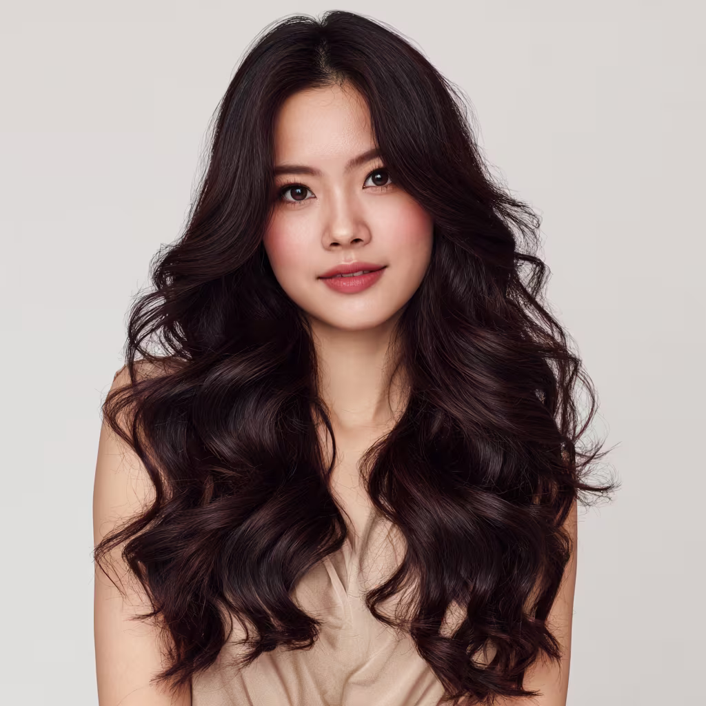 bitter-chocolate hair color