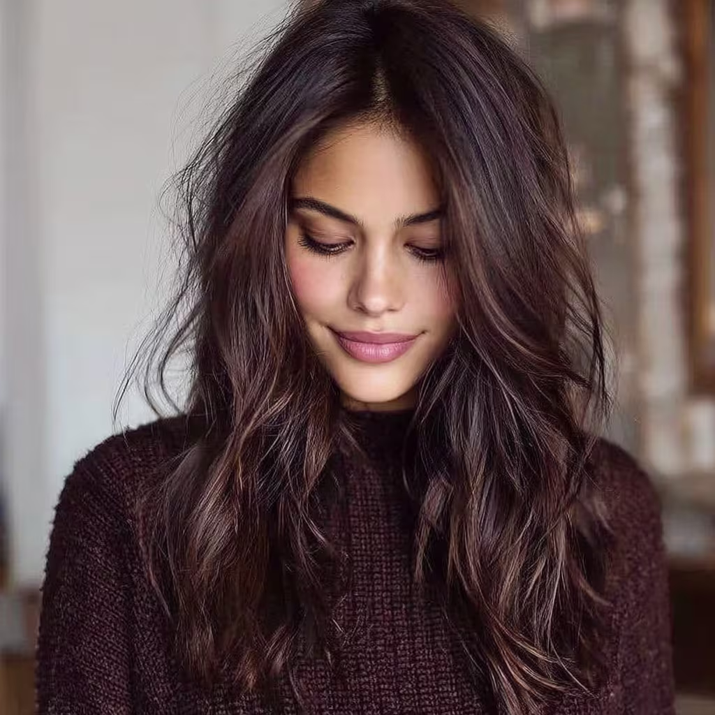 dark-chocolate hair color