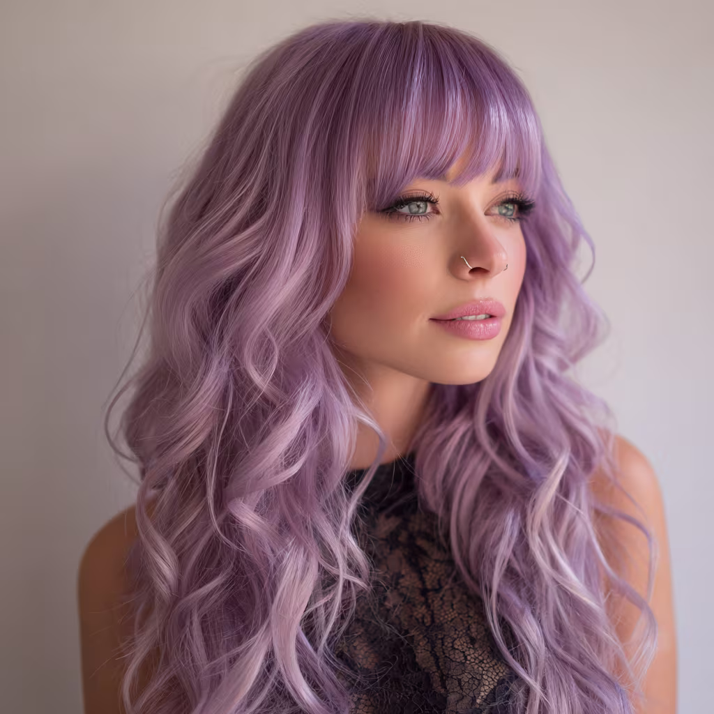 lavender hair color