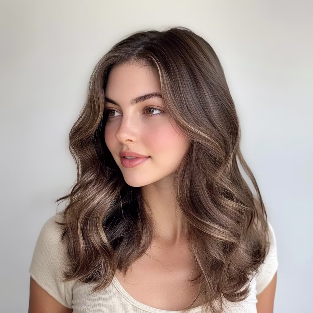 medium-ash-brown hair color