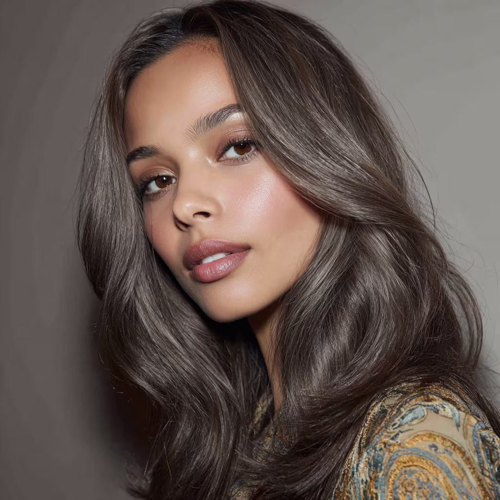 mushroom-brown hair color