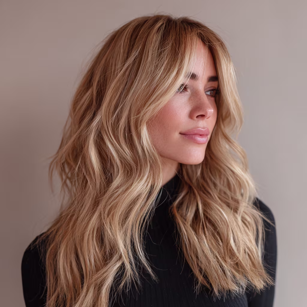 sandy-blonde hair color