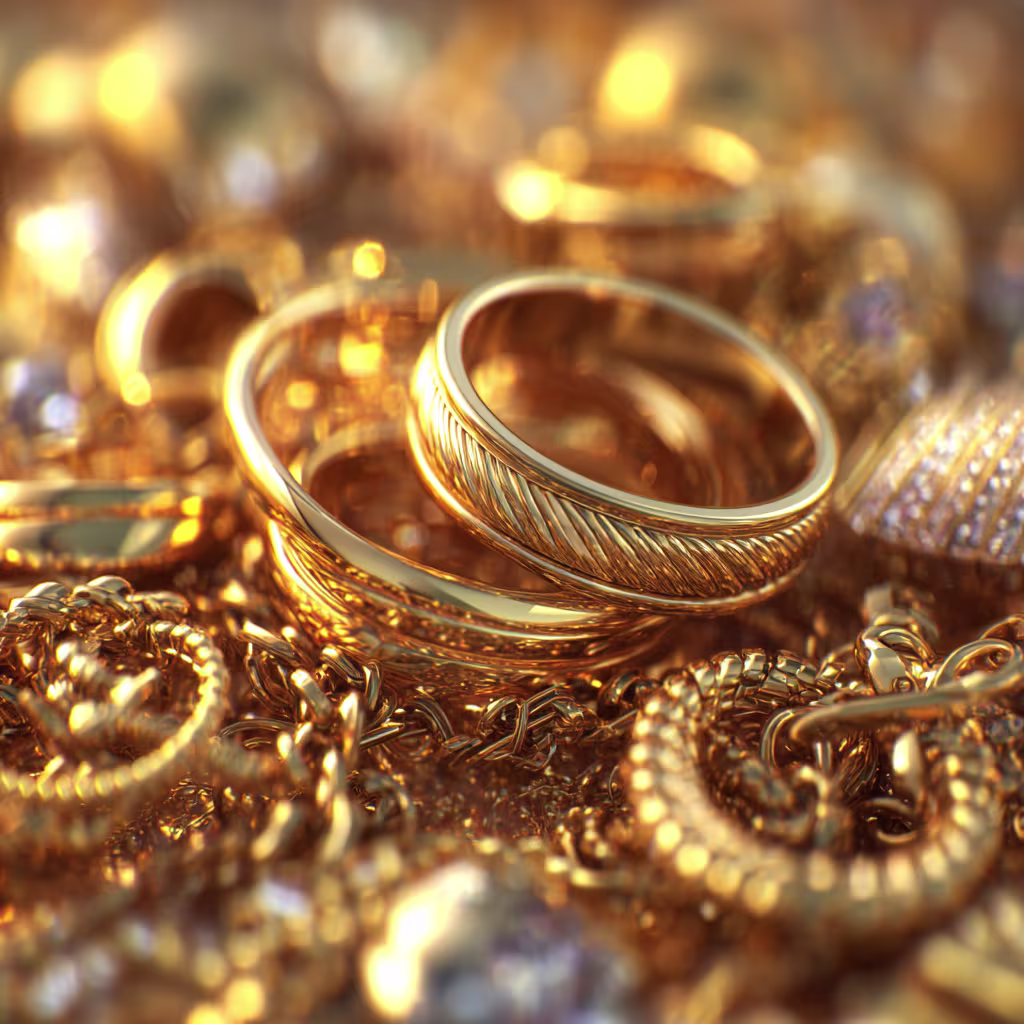 light-yellow-gold metal